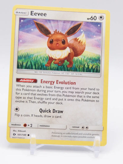 Eevee 2017 Pokémon Sun & Moon #101/149
