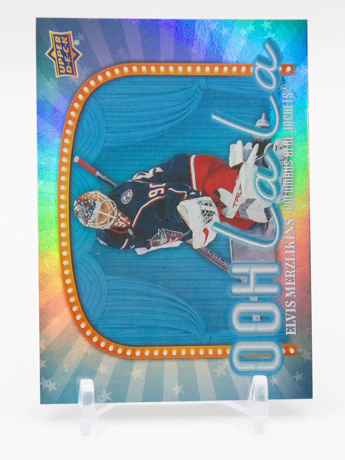 Elvis Merzlikins Blue Jackets Upper Deck 2024-25 #OLL-2
