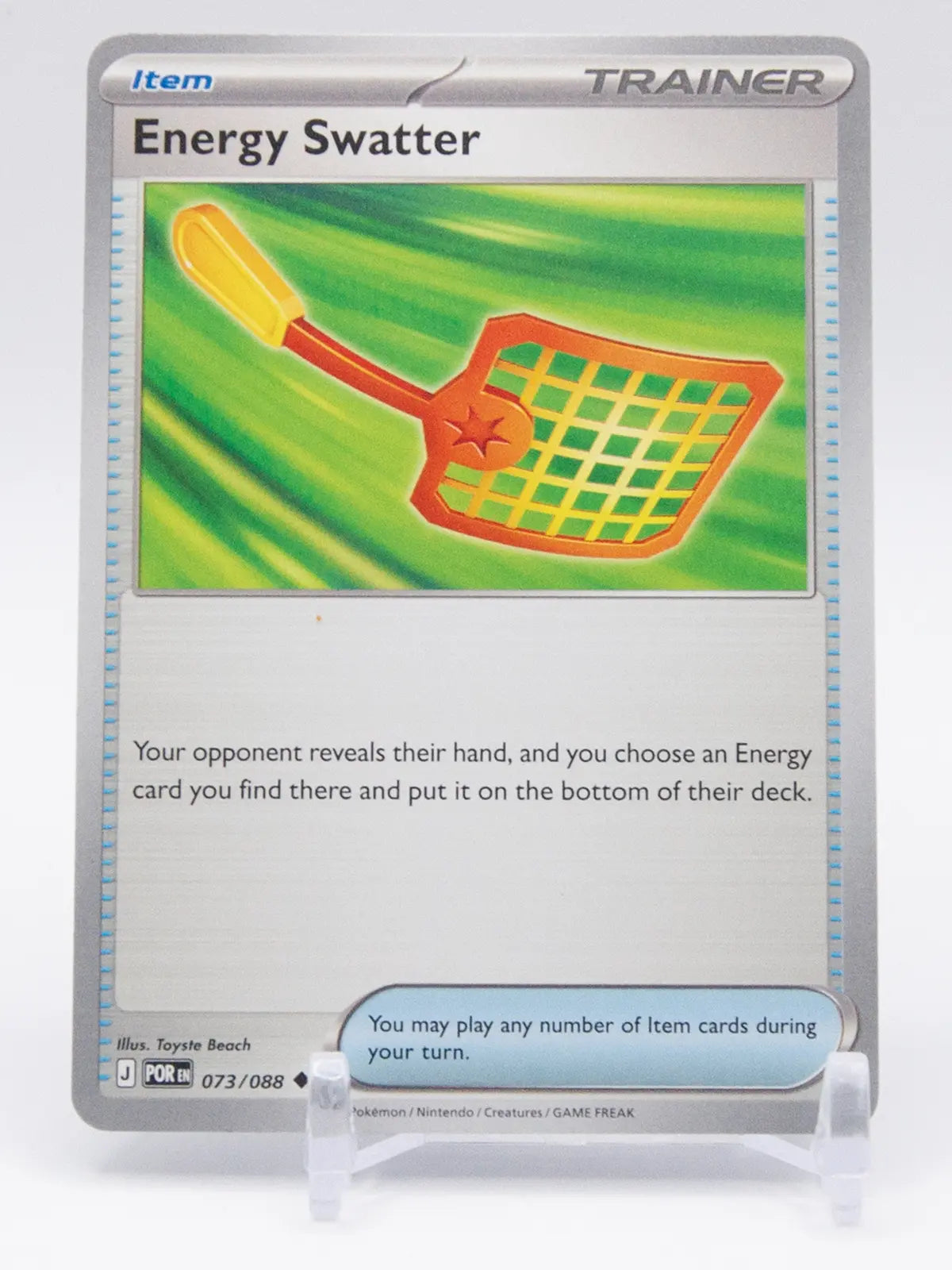 Energy Swatter 2026 Pokémon Perfect Order #073/088