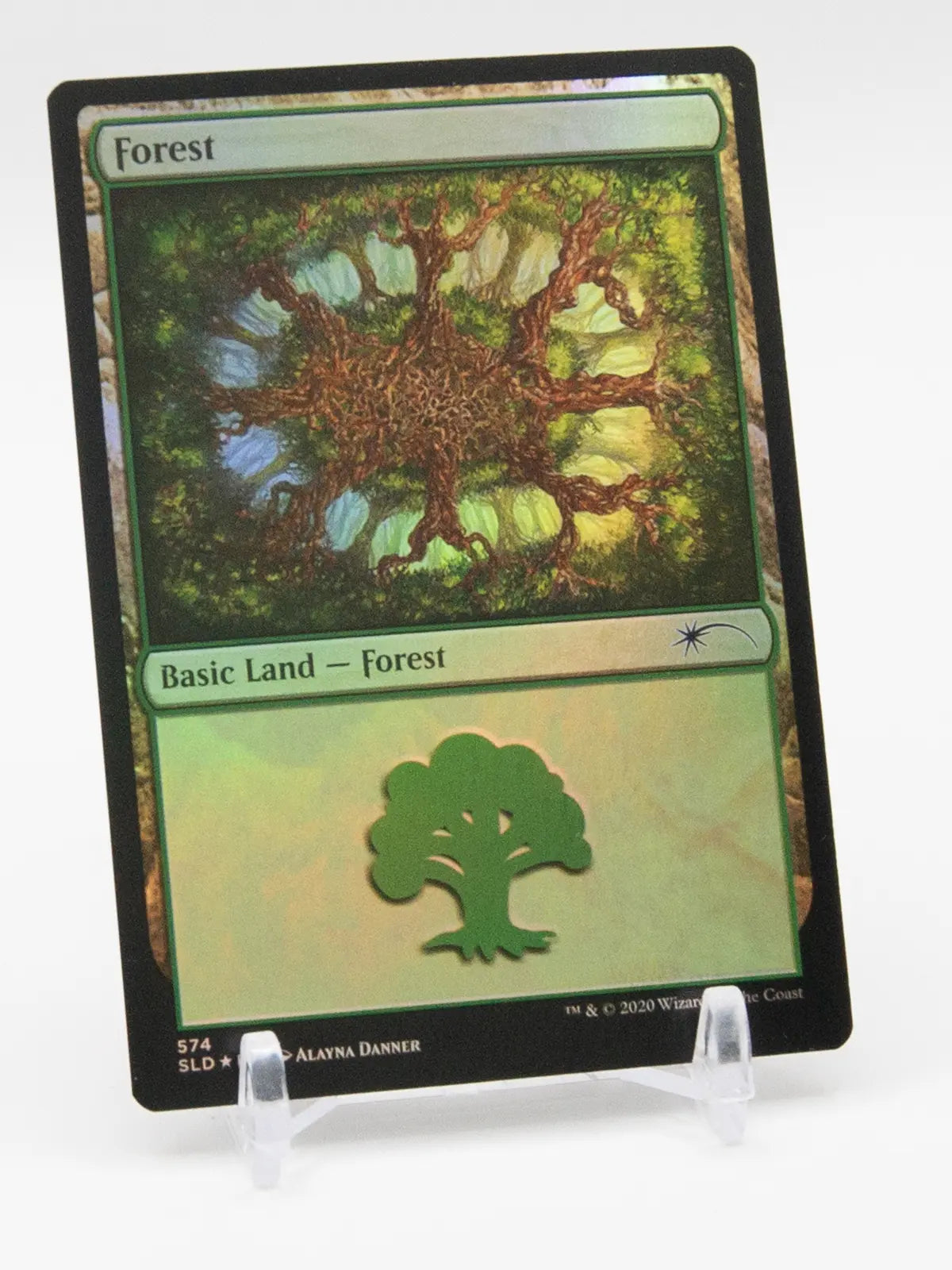 Forest 2020 MTG Secret Lair Drop #574 Foil