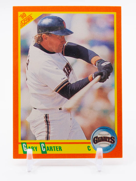 Gary Carter Giants Score 1990 #35T