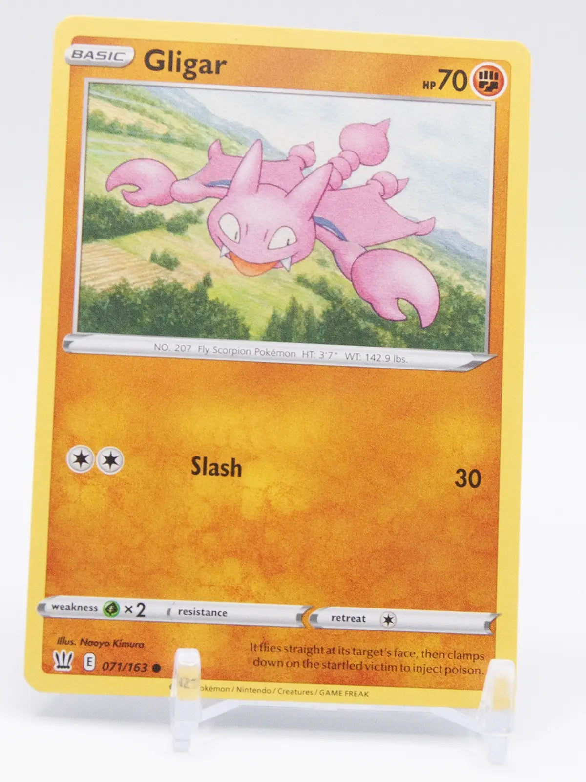 Gligar 2021 Pokémon Battle Styles #071/163