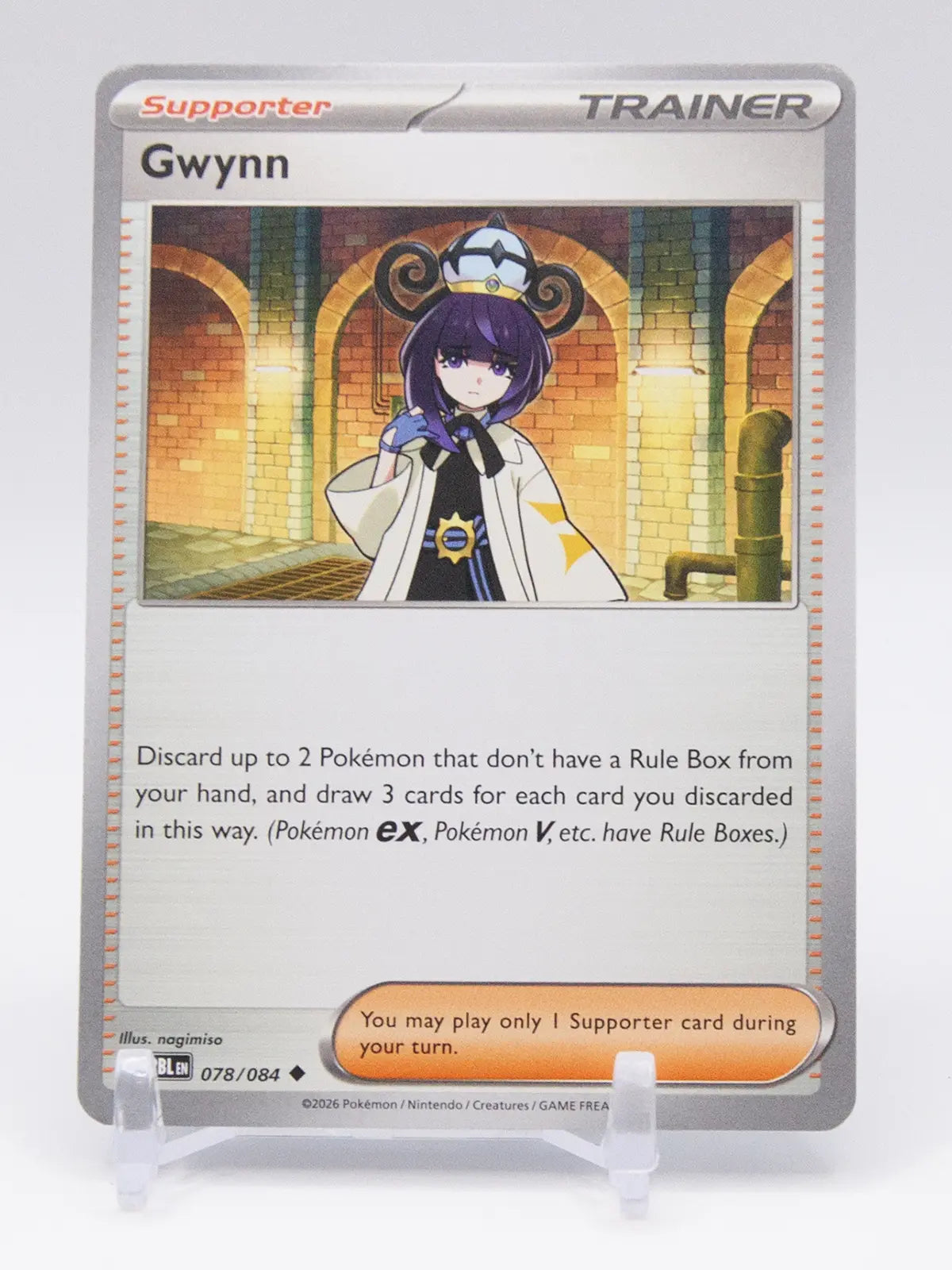 Gwynn 2026 Pokémon Pitch Black #078/084