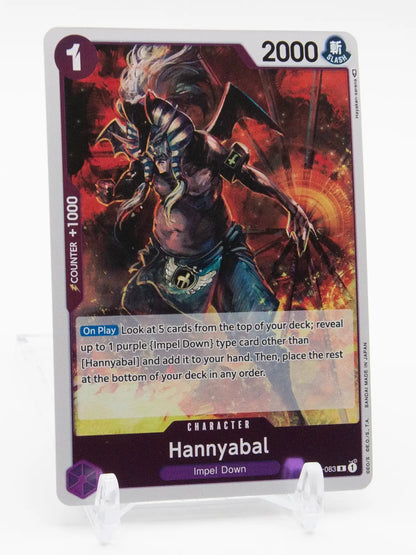 Hannyabal 2023 One Piece Paramount War Foil #OP02-083