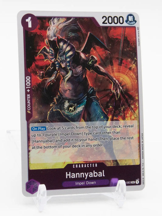 Hannyabal 2023 One Piece Paramount War Foil #OP02-083