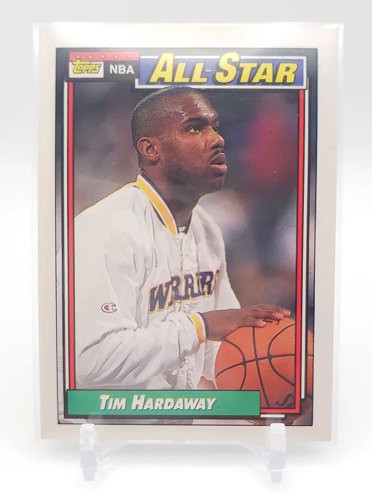 Tim Hardaway Golden State Topps 1992 #119