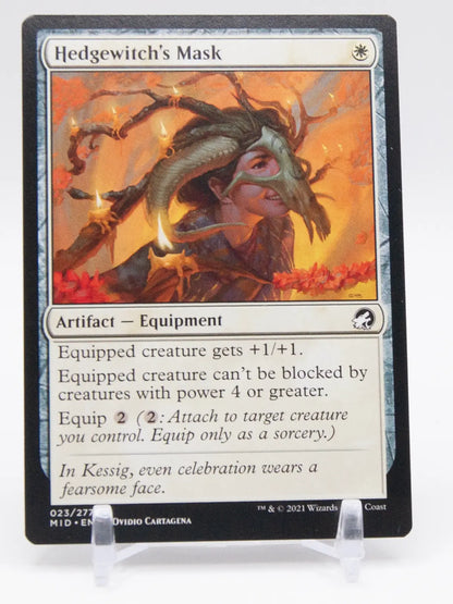 Hedgewitch's Mask 2021 MTG Innistrad: Midnight Hunt #23