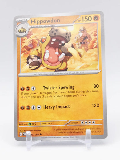 Hippowdon 2026 Pokémon Perfect Order #040/088