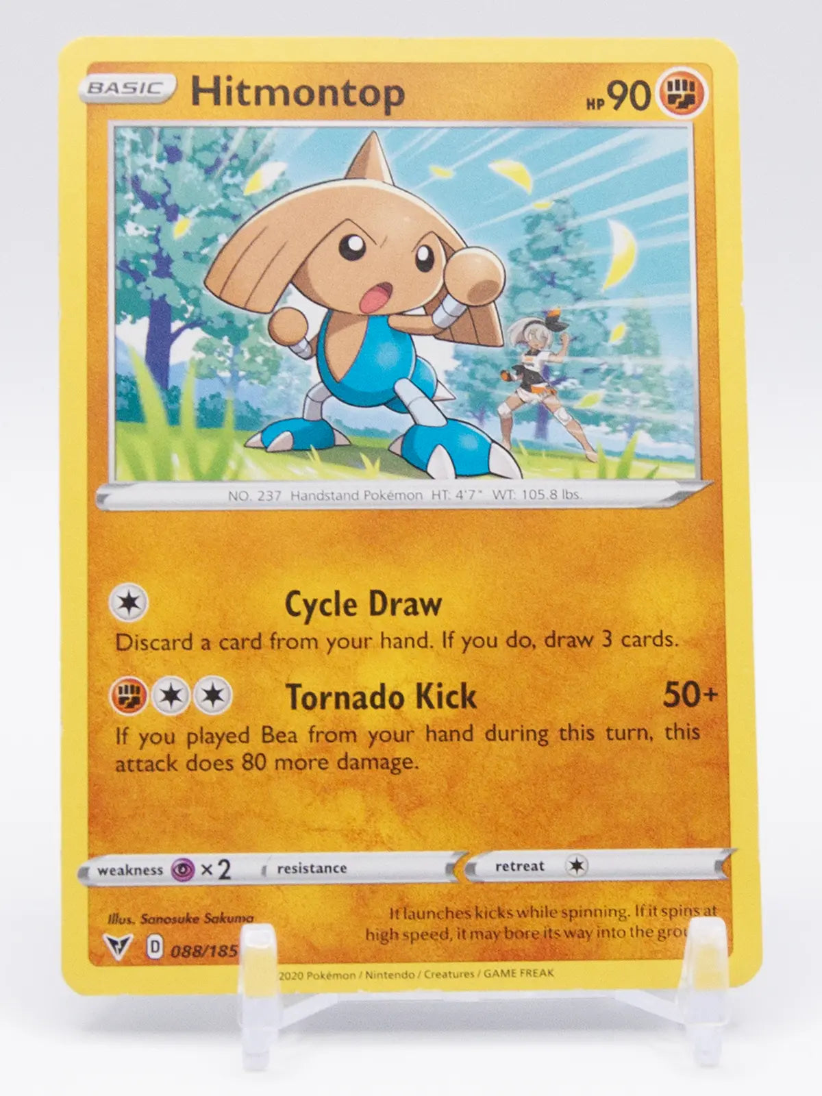 Hitmontop 2020 Pokémon Vivid Voltage #088/185