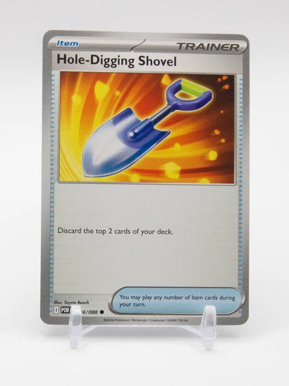 Hole-Digging Shovel 2026 Pokémon Perfect Order #074/88