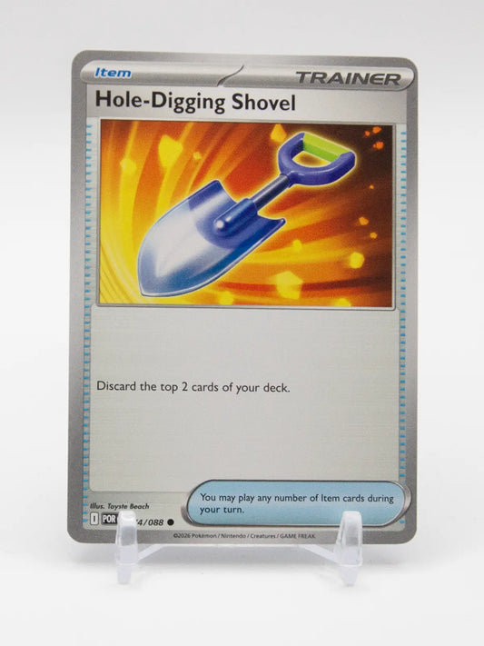 Hole-Digging Shovel 2026 Pokémon Perfect Order #074/88