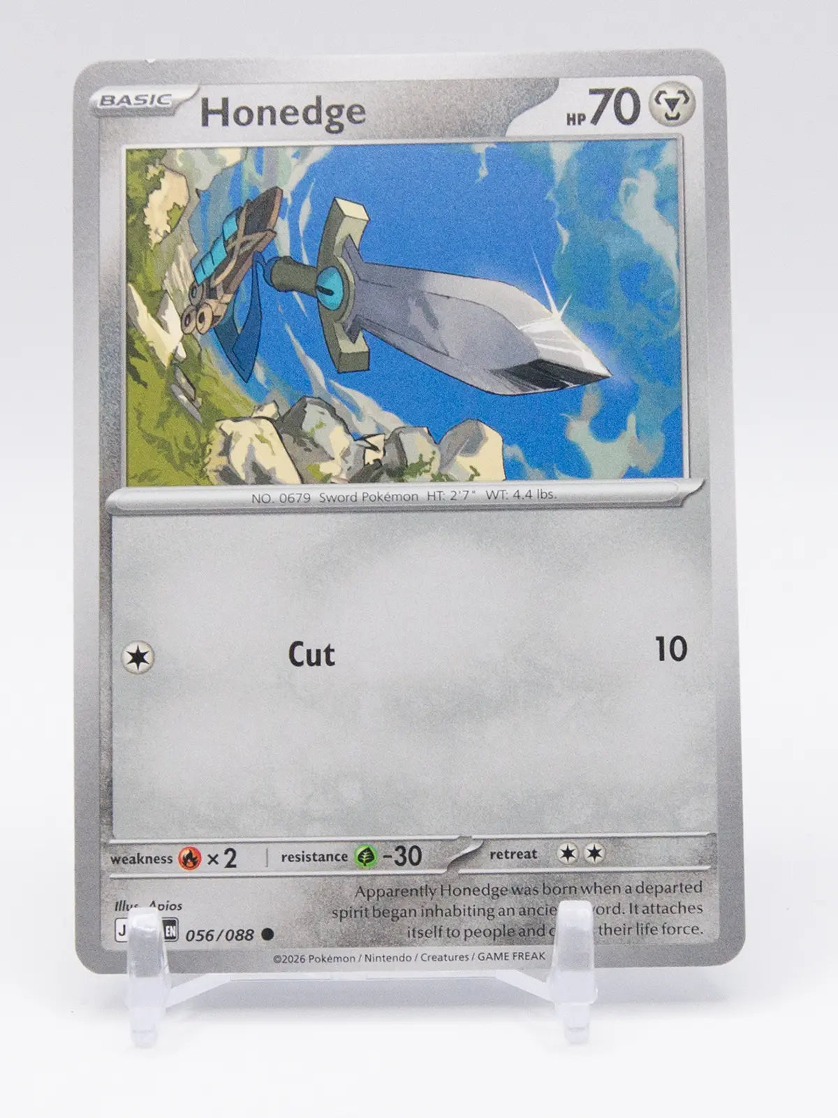 Honedge 2026 Pokémon Perfect Order #056/088