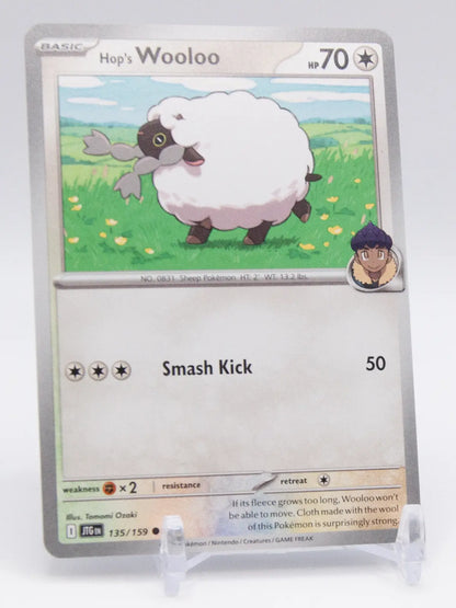 Hop's Wooloo 2025 Pokémon Journey Together #135/159