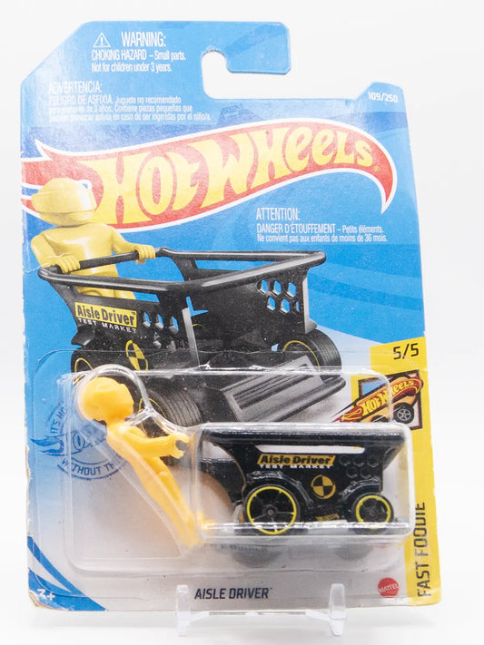 Hot Wheels Aisle Driver Yellow/Black Fast Foodie 109/250