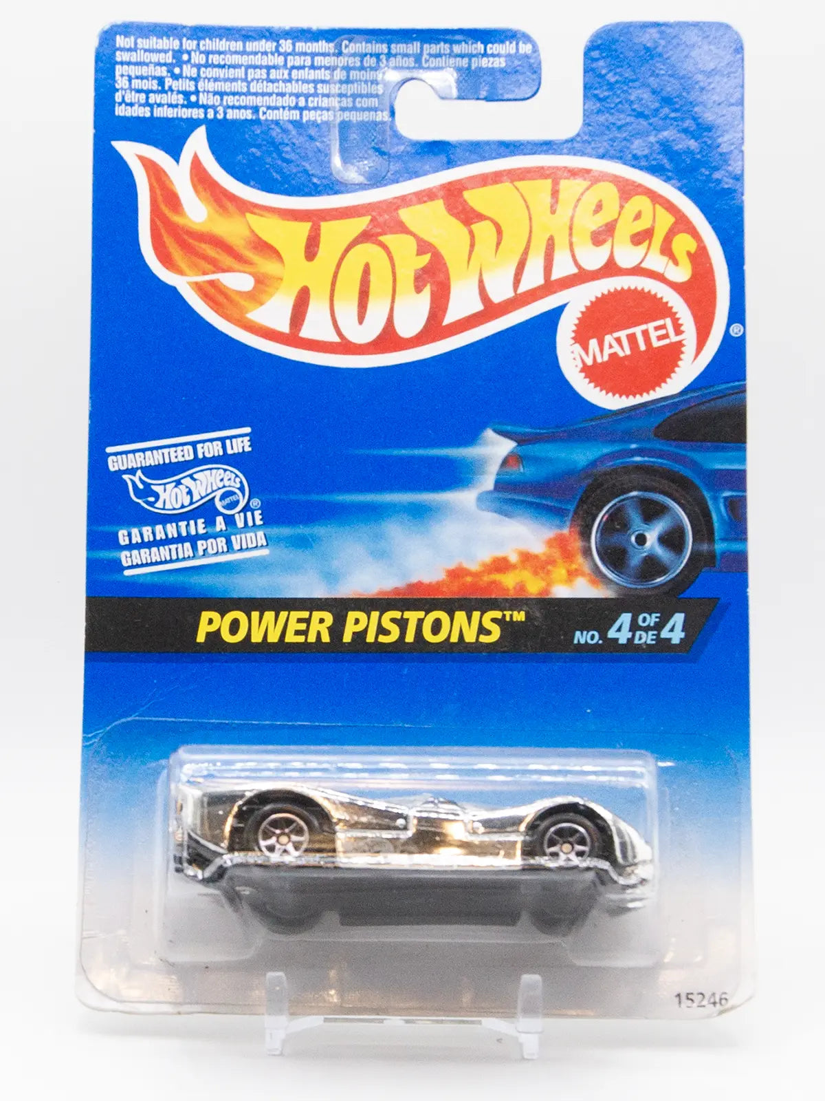 Hot Wheels Silver Power Pistons 15246