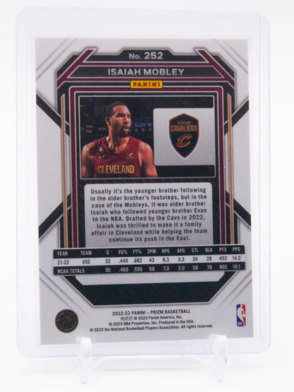 Isaiah Mobley Cavaliers Panini Prizm Silver Rookie 2023 #252