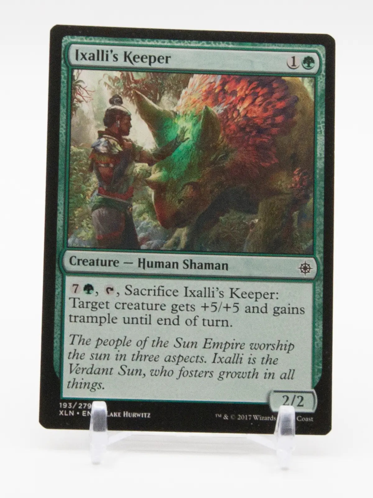 Ixalli’s Keeper 2017 MTG Ixalan #193/279
