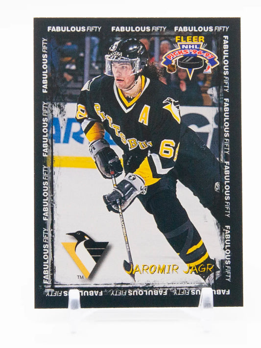 Jaromir Jagr Penguins Fleer 1996-97 #20 of 50