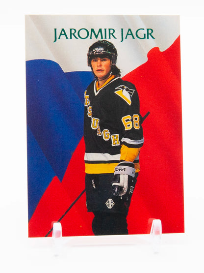 Jaromir Jagr Penguins Parkhurst Emerald Ice 1992-93 #220