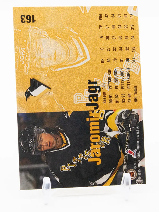 Jaromir Jagr Penguins Fleer 1994-95 #163