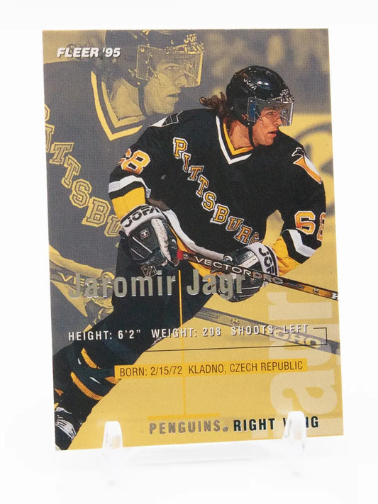 Jaromir Jagr Penguins Fleer 1994-95 #163