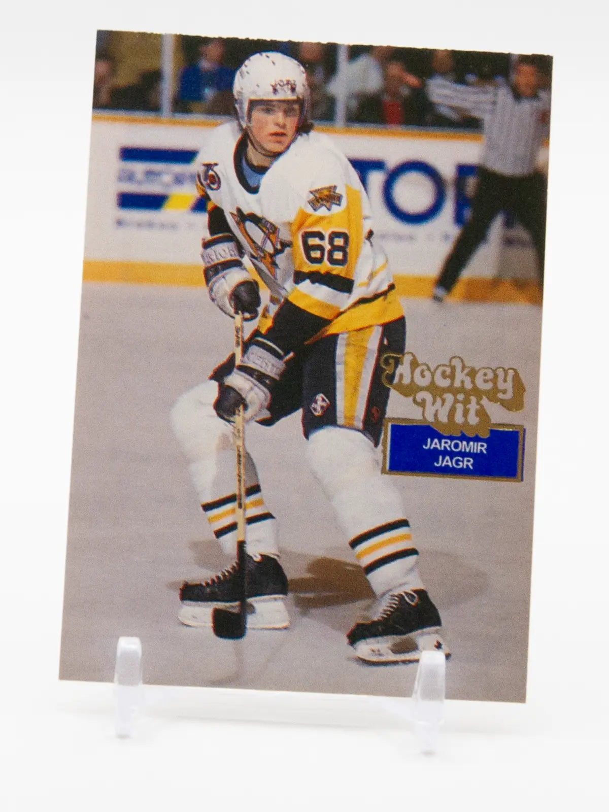 Jaromir Jagr Penguins Gibco Wit 1993-94 #107