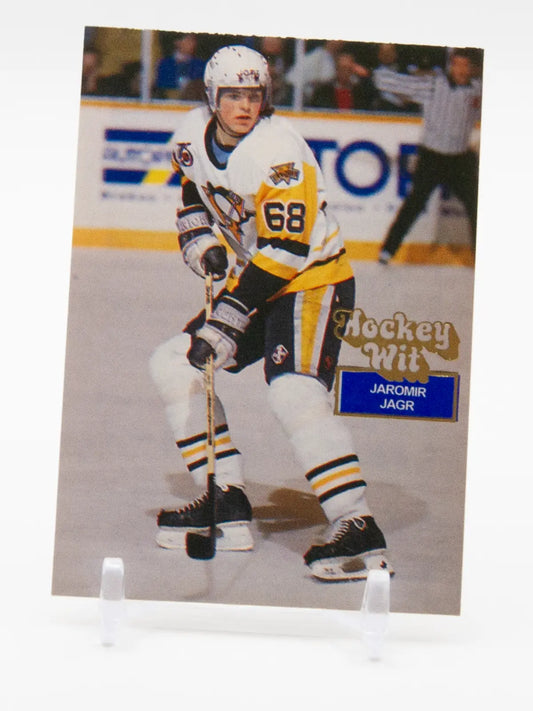 Jaromir Jagr Penguins Gibco Wit 1993-94 #107