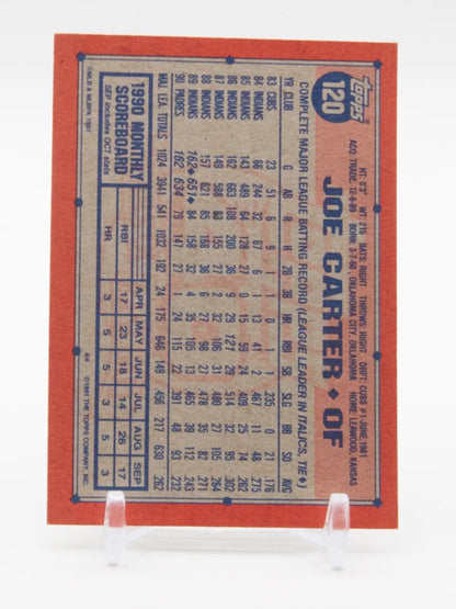 Joe Carter Padres Score 1991 #120