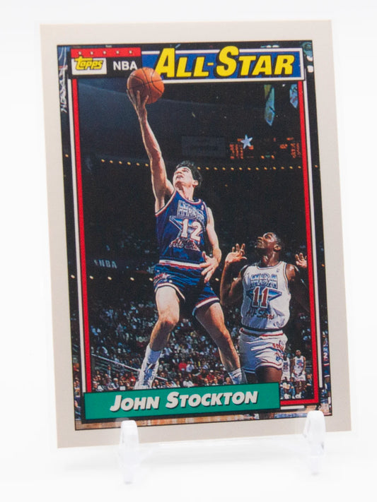 John Stockton Jazz Topps 1991-92 #101