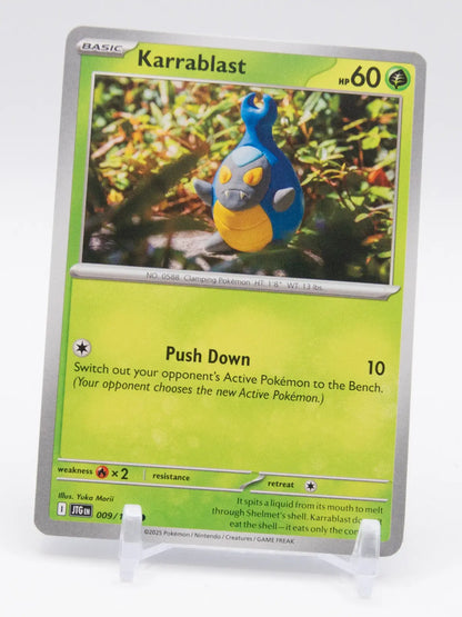 Karrablast 2025 Pokémon Journey Together #009/159