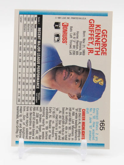 Ken Griffey Jr. Mariners Donruss 1992 #165