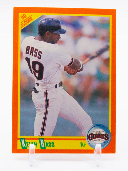 Kevin Bass Giants Score 1990 #2T