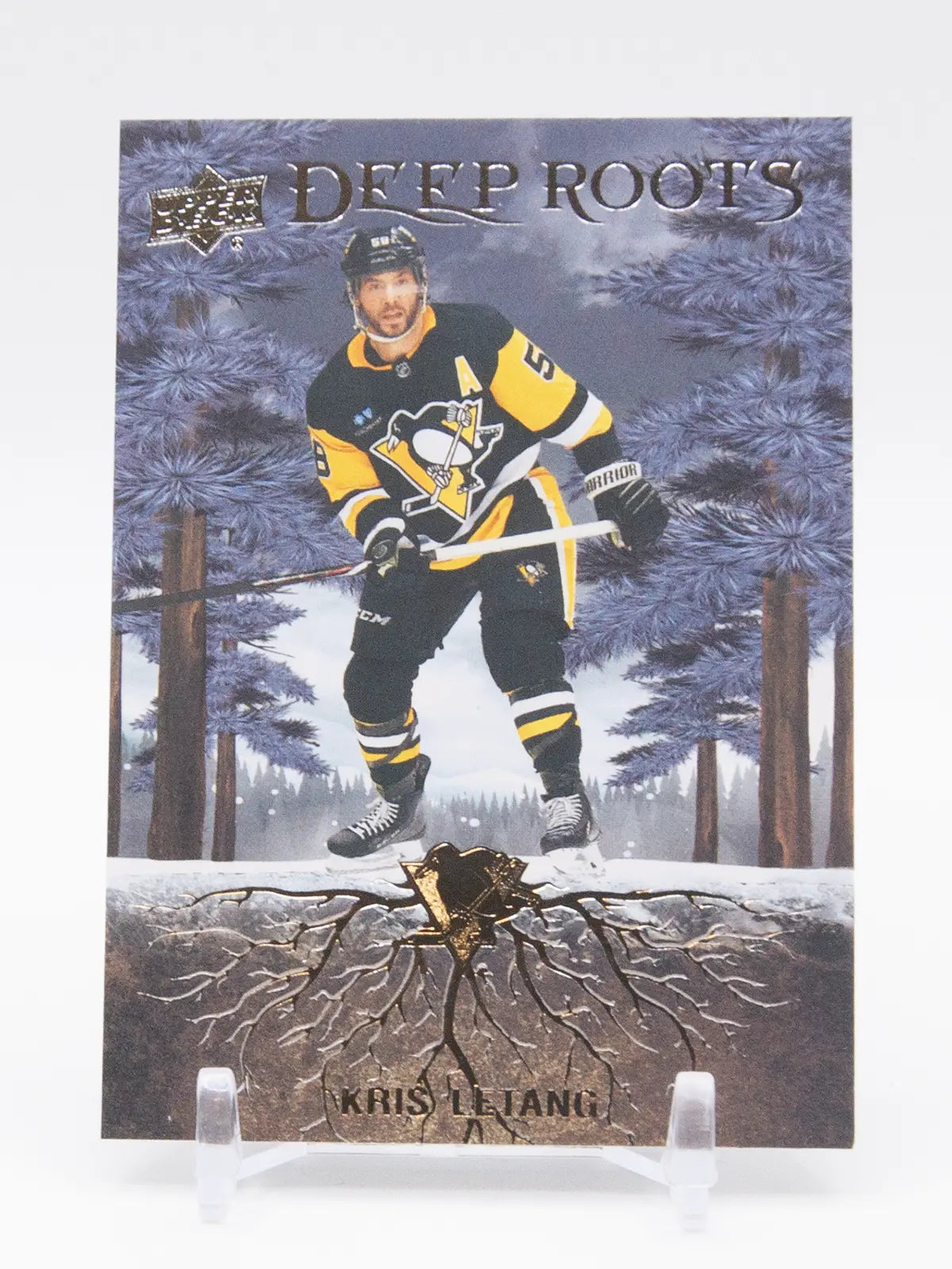 Kris Letang Penguins Upper Deck Deep Roots 2023 #DR-48