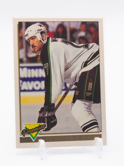 Très Rare Erreur d'impression Kurri et McPhee O-Pee-Chee Premier Gold 1993-94 #206 et #214