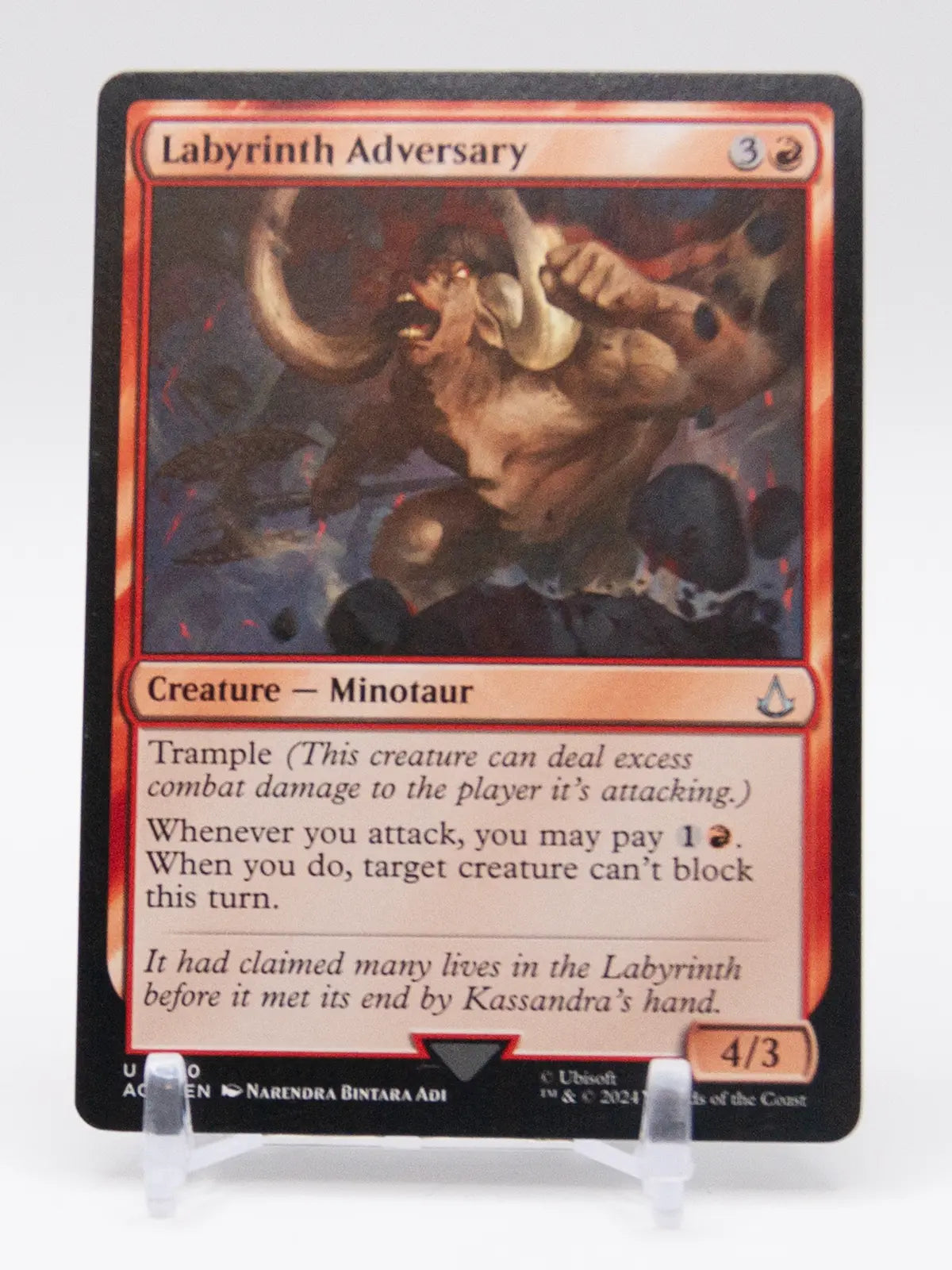 Labyrinth Adversary 2024 MTG Assassin's Creed #290