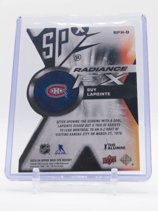 Guy Lapointe Canadiens Upper Deck Radiance FX 2023 #RFX-9 085/949