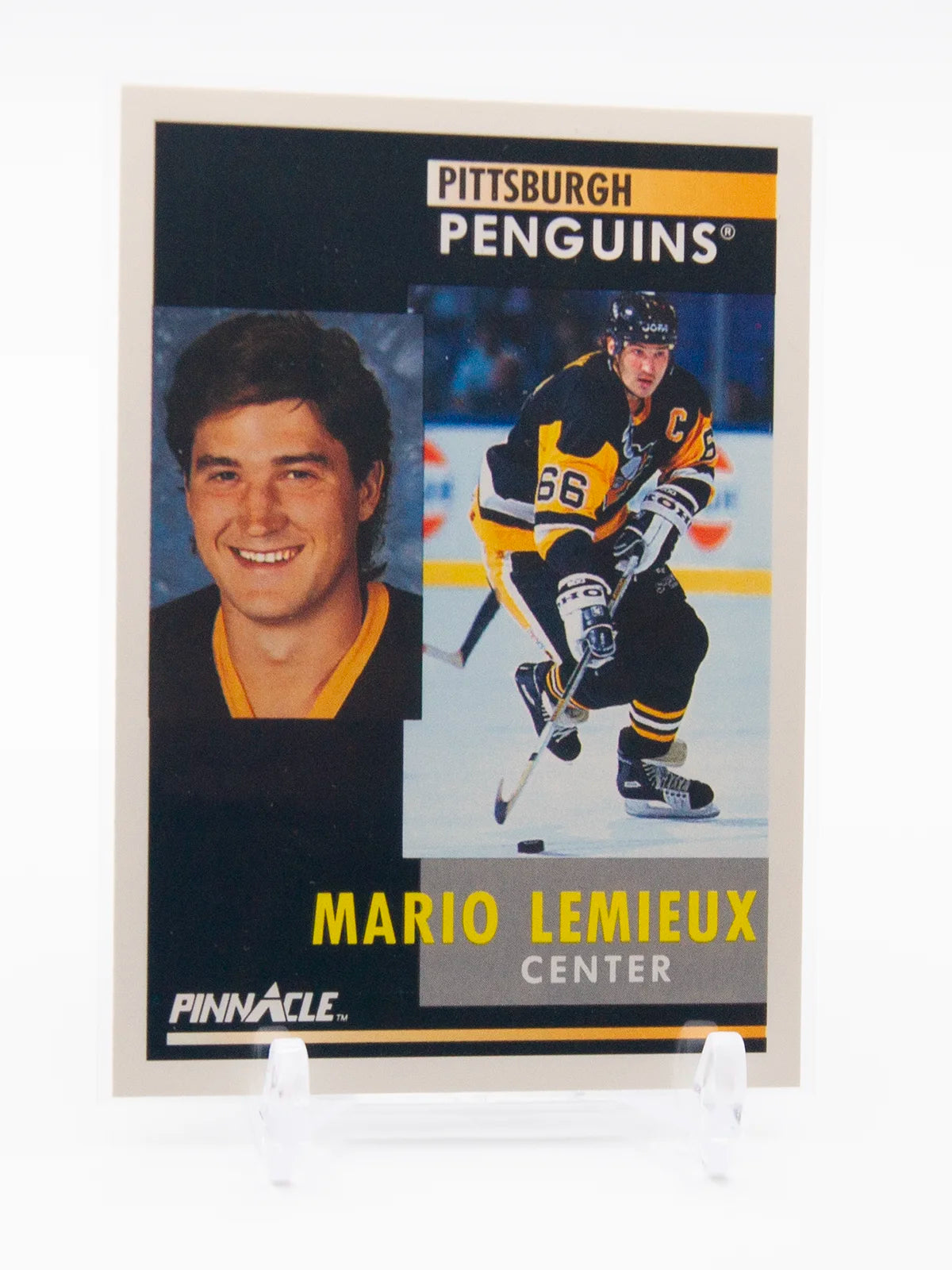 Mario Lemieux Penguins Pinnacle 1991-92 #1