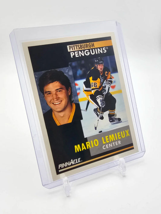 Mario Lemieux Penguins Pinnacle 1991 #1