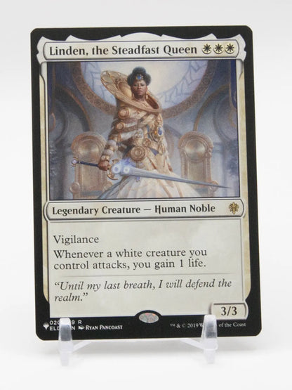 Linden, the Steadfast Queen 2019 MTG Throne of Eldraine #020/269