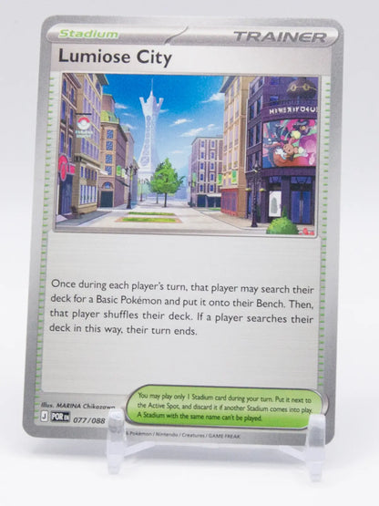 Lumiose City 2026 Pokémon Perfect Order #077/088