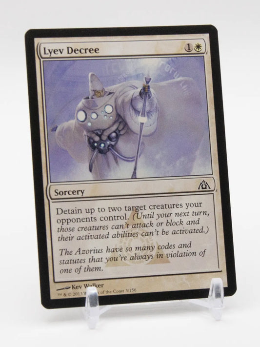 Lyev Decree 2013 MTG Dragon's Maze #3/156
