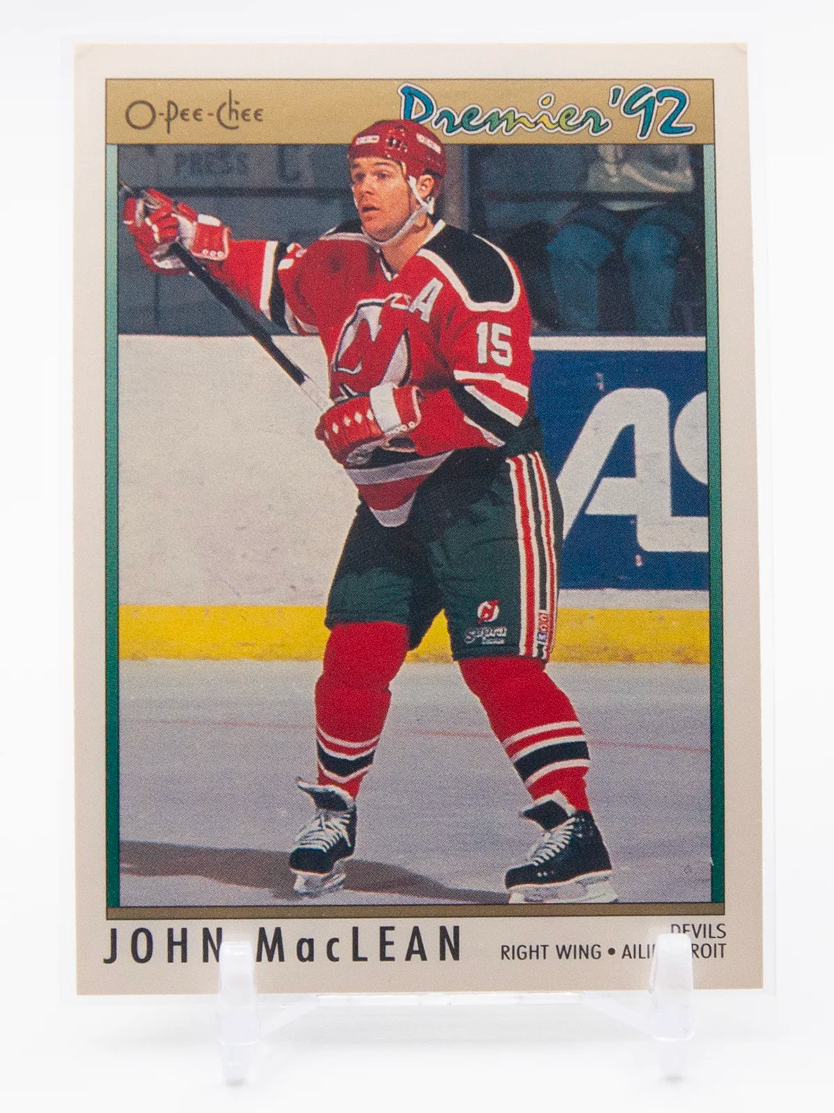 John MacLean Devils O-Pee-Chee Premier 1991-92 #4
