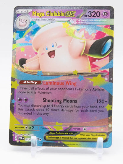 Mega Clefable ex 2026 Pokémon Perfect Order #031/088 (Holo)