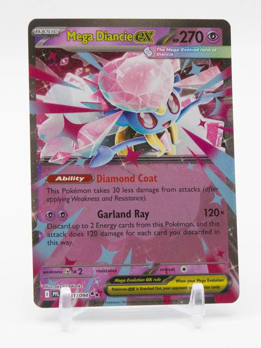 Mega Diancie EX 2025 Pokémon Phantasmal Flames #041/094