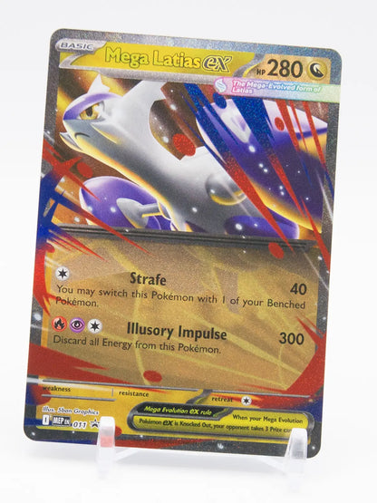 Mega Latias ex 2025 Pokémon MEP Black Star Promos #011 (Holo)