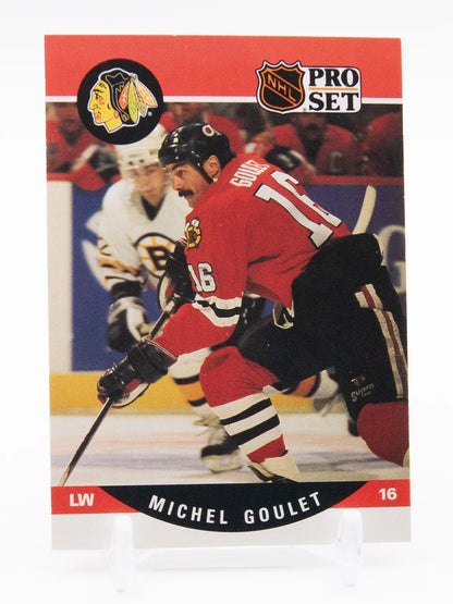 Michel Goulet Blackhawks Pro Set 1990-91 #430