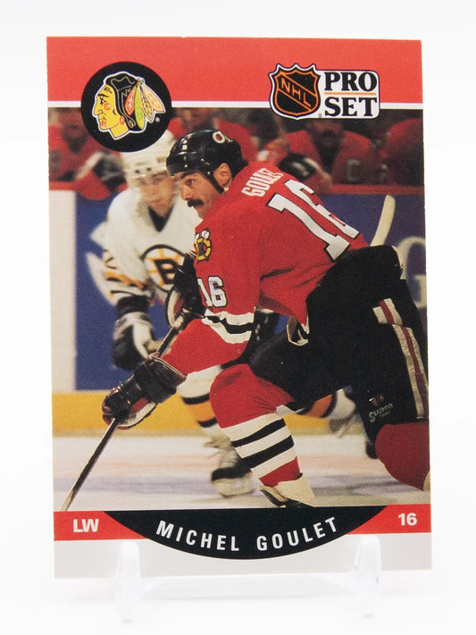 Michel Goulet Blackhawks Pro Set 1990-91 #430