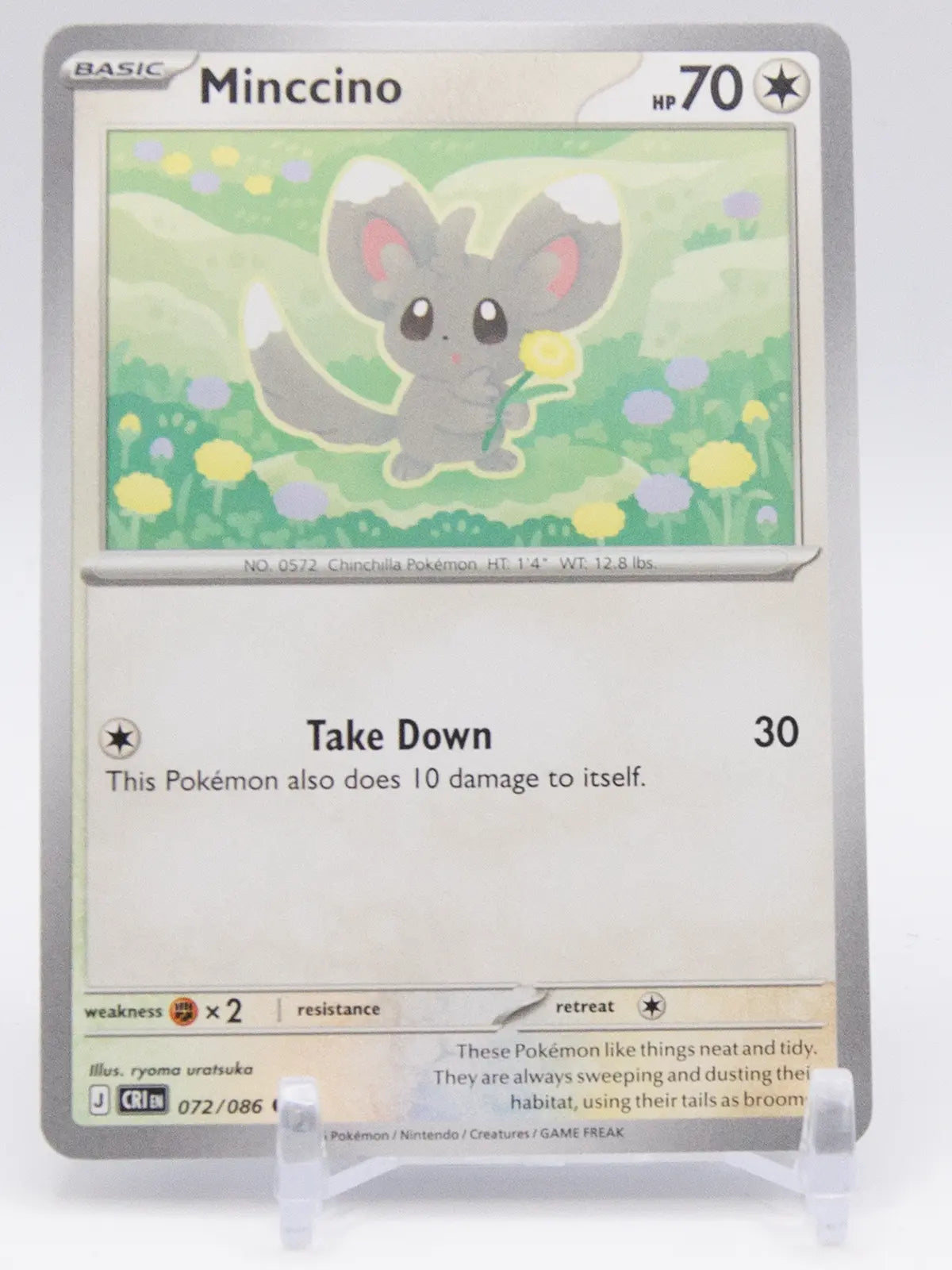 Minccino 2026 Pokémon Chaos Rising #072/086