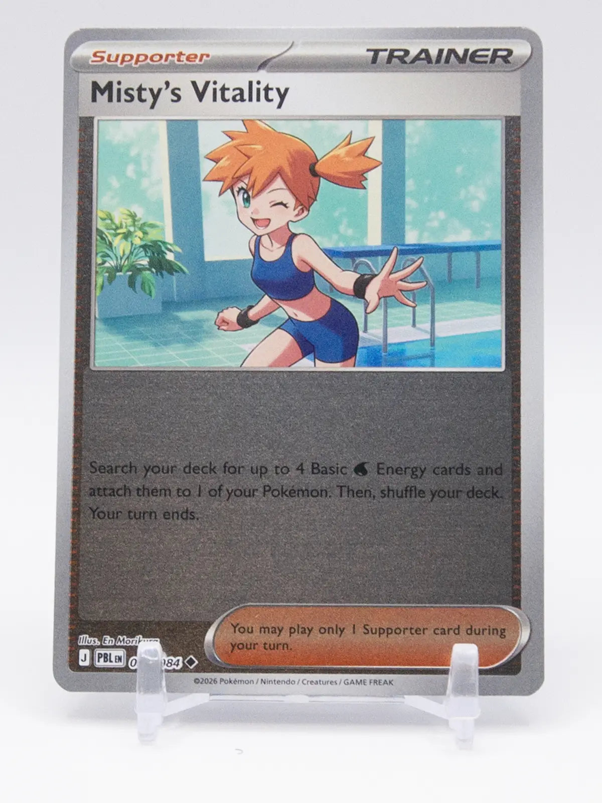 Misty's Vitality 2026 Pokémon Pitch Black #080/084 (Reverse Holo)