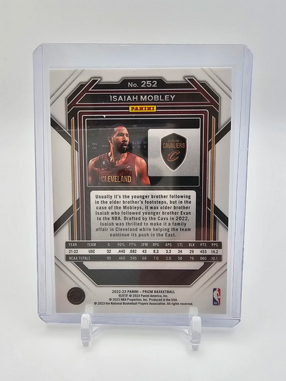 Isaiah Mobley Panini Prizm Rookie 2023 #252